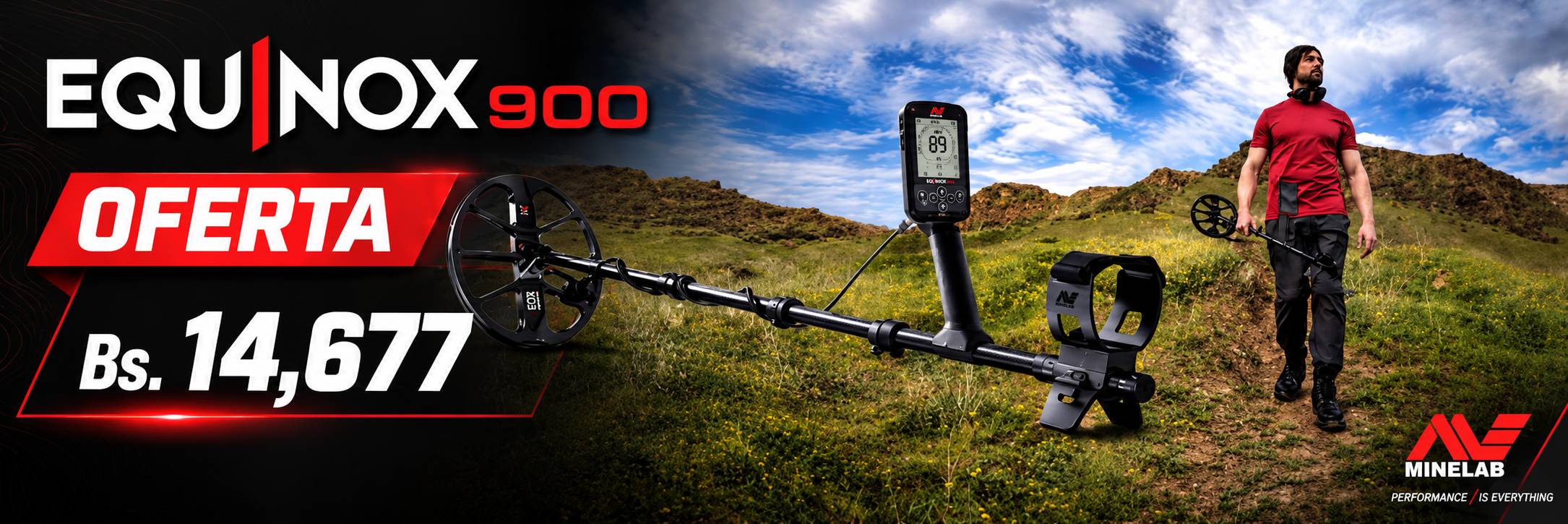 Oferta Equinox 900 en paisaje montañoso